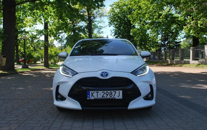 Toyota Yaris cena 75900 przebieg: 22000, rok produkcji 2021 z Ostrzeszów małe 466